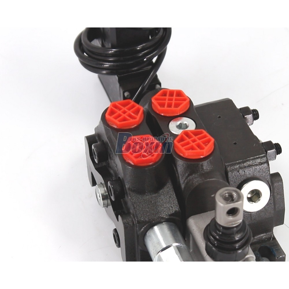 DCV60 Hydraulic Sectional Valve 1 Spool with Electric Motor Operator detail image